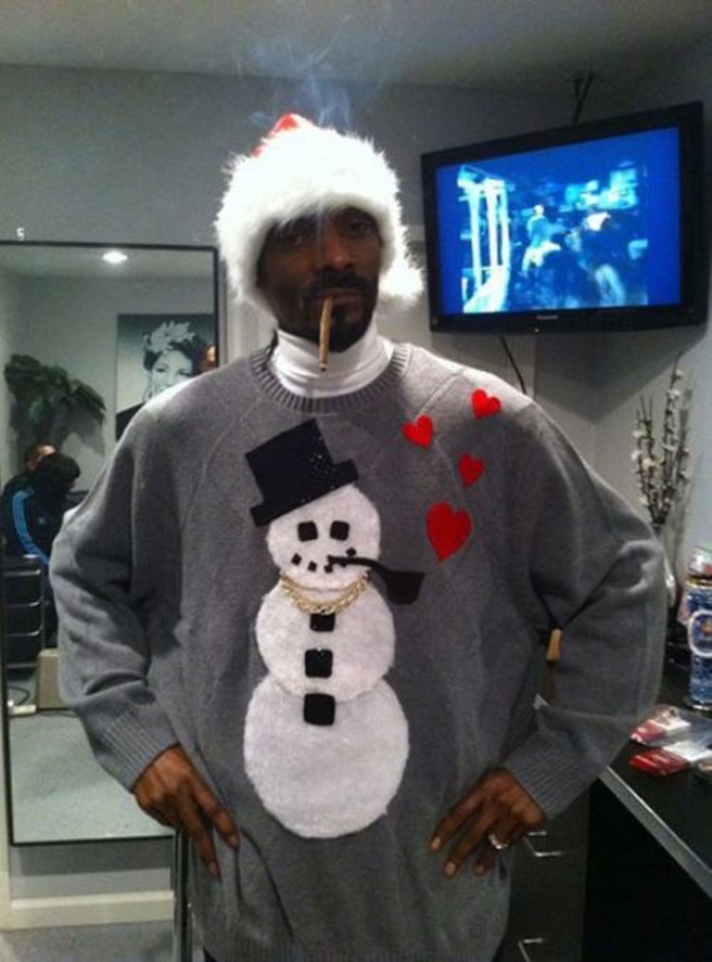 snoop dogg christmas hoodie