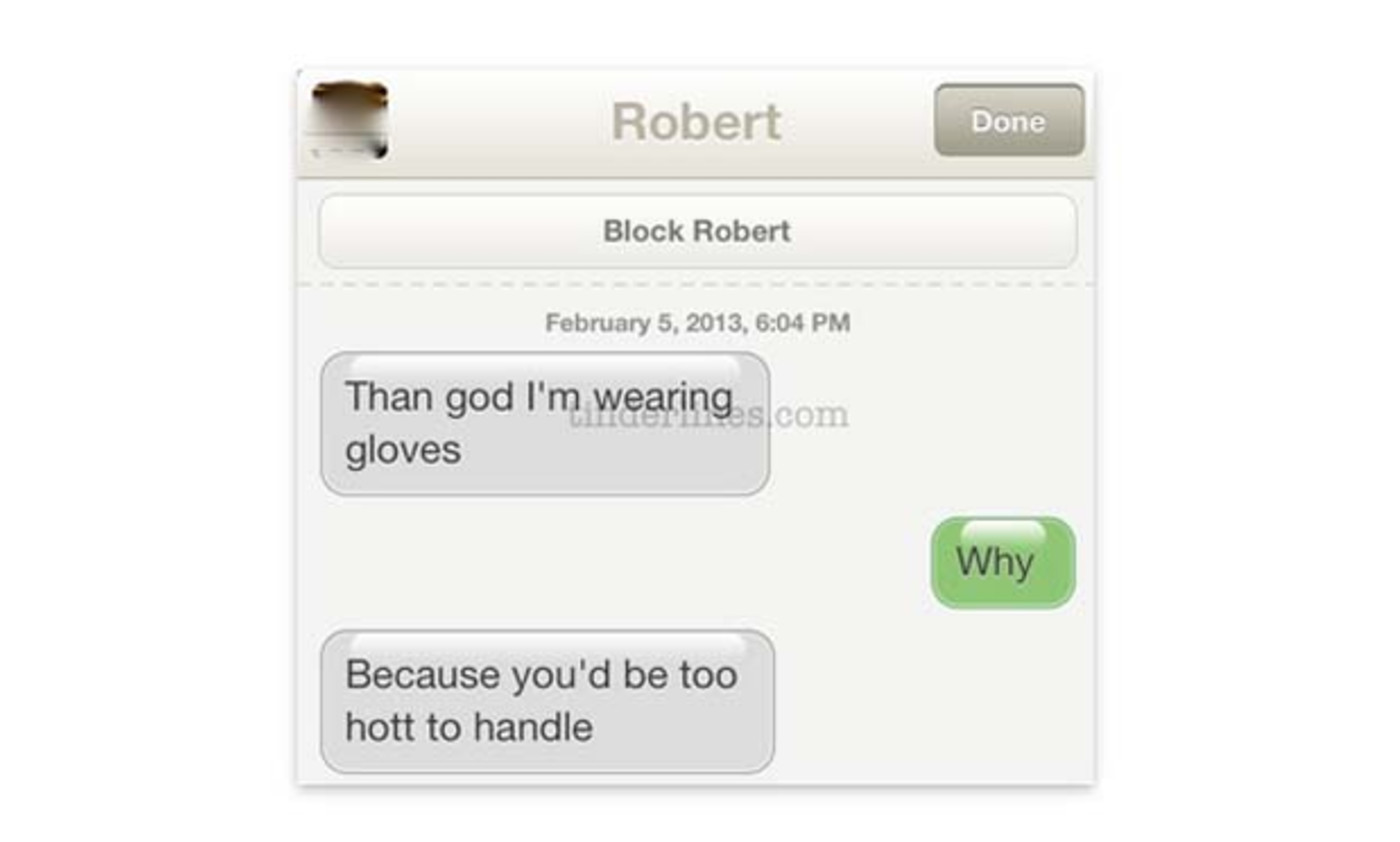 And these pick-up lines have a very different purpose than cheesy pick-up l...