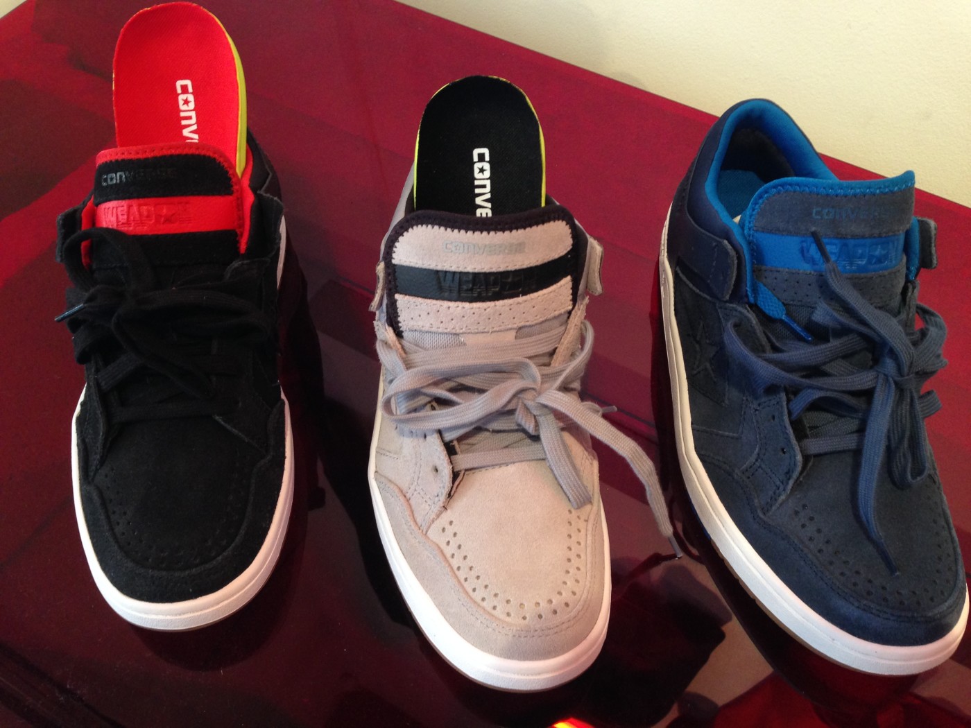 new converse with memory foam