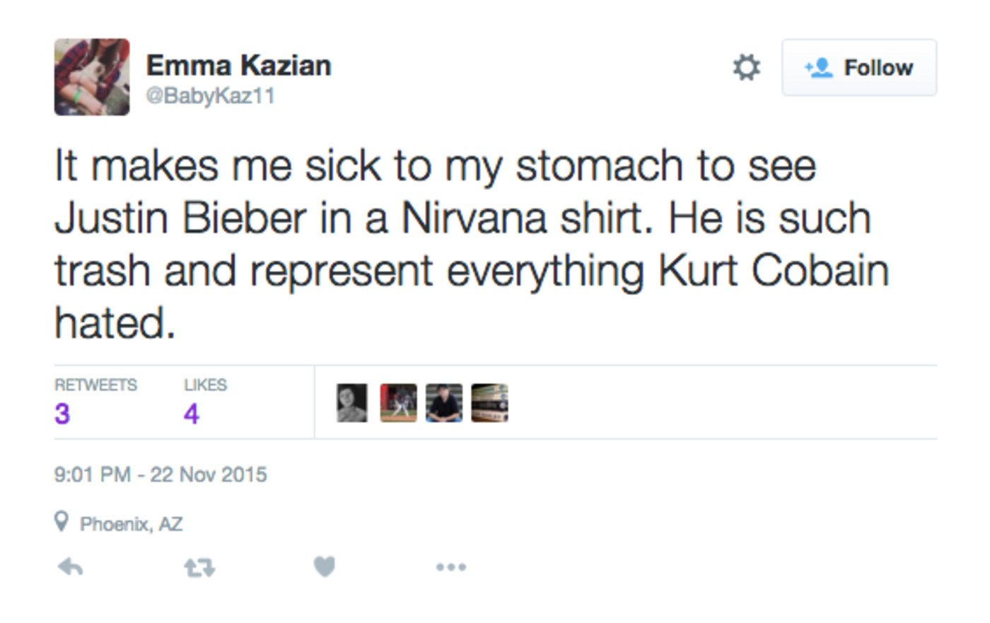 Wallpaper Courtney Love Approves Of Justin Bieber S 1 500 Nirvana T Shirt Desktop Wallpaper