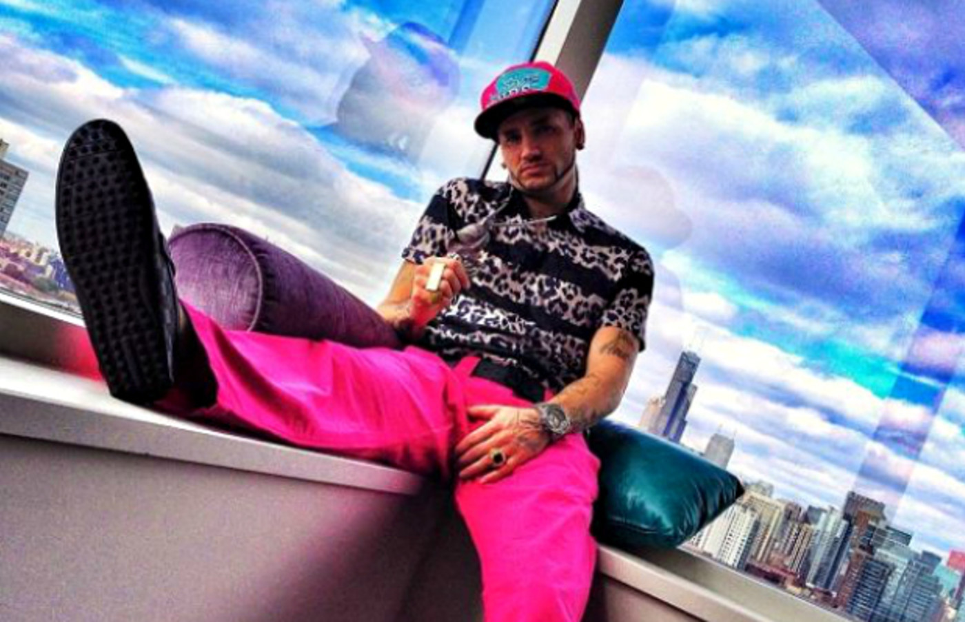 Ladies, RiFF RAFF Needs to Break in His New "RoSe GoLD STRiPPeR PoLe