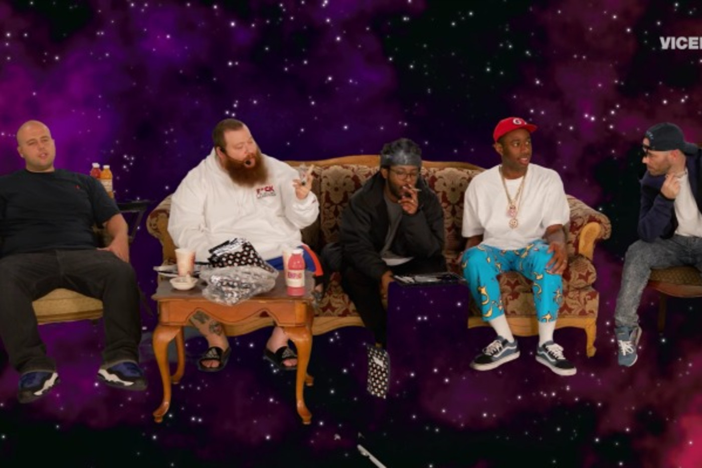 Action Bronson Invites Tyler The Creator To Watch Ancient Aliens Complex From action bronson watches ancient aliens, wednesdays 9p. action bronson invites tyler the