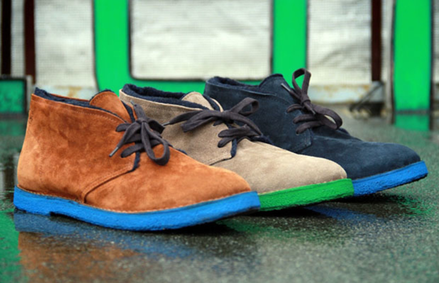 Buttero Adds Bright Colors To The Desert Boot For Fall Winter 2012