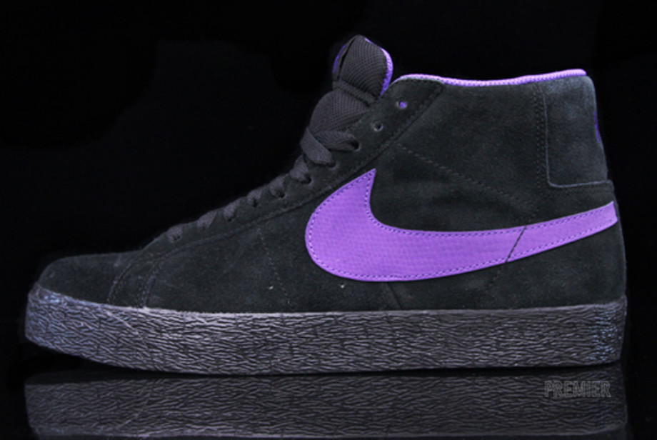 nike blazer high violet