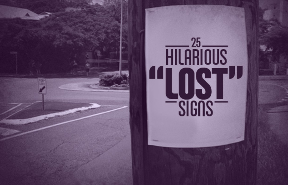 25 Hilarious Lost Signs Complex