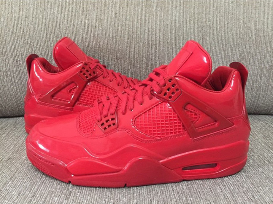 all red jordan 11 lab 4