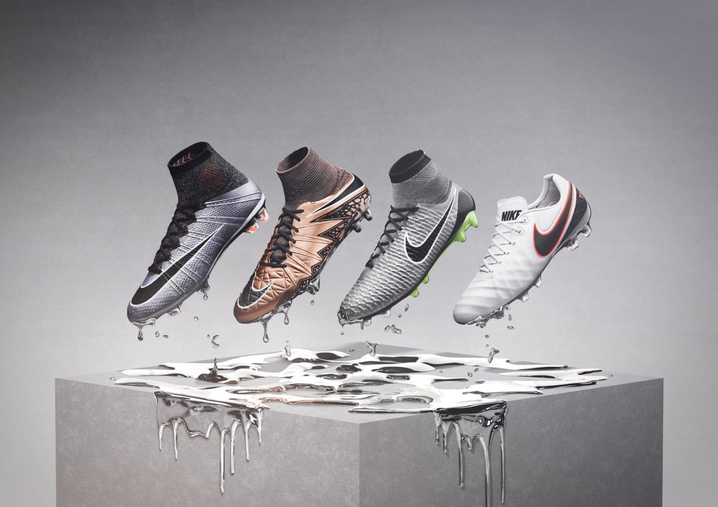 Profesor de escuela tobillo abogado Nike Give Their Football Boots More Shine with the Liquid Chrome Pack |  Complex UK