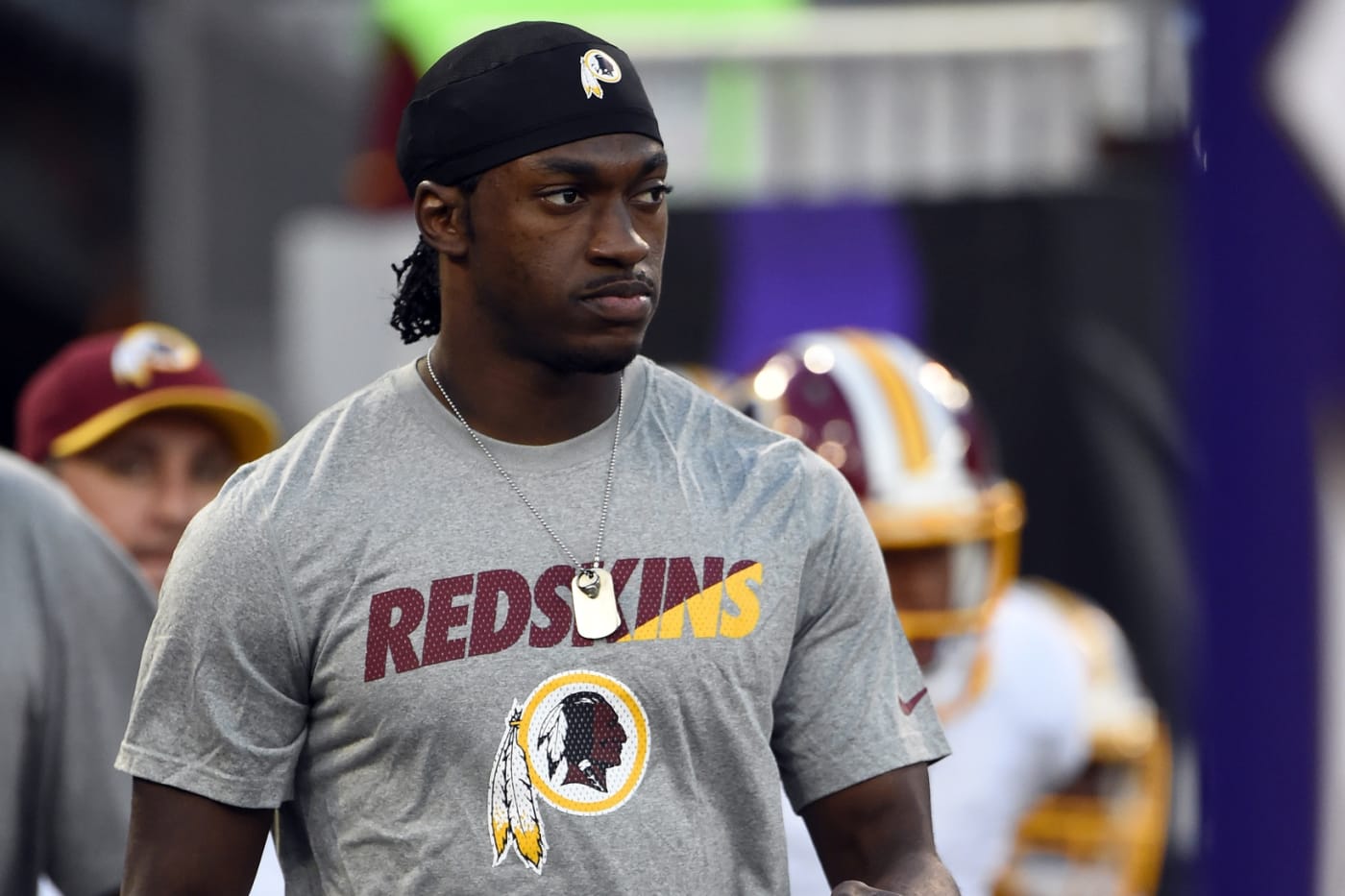 Robert Griffin III will be benched for Washington's Week 1 matchup with Miami.