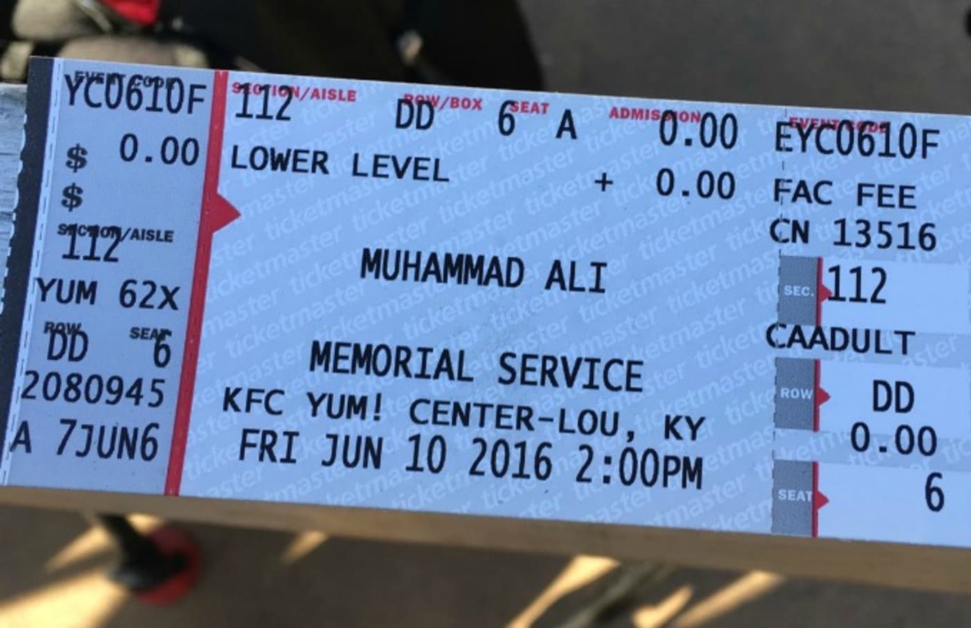 People Scalping Tickets to Muhammad Ali’s Funeral Are the Worst | Complex