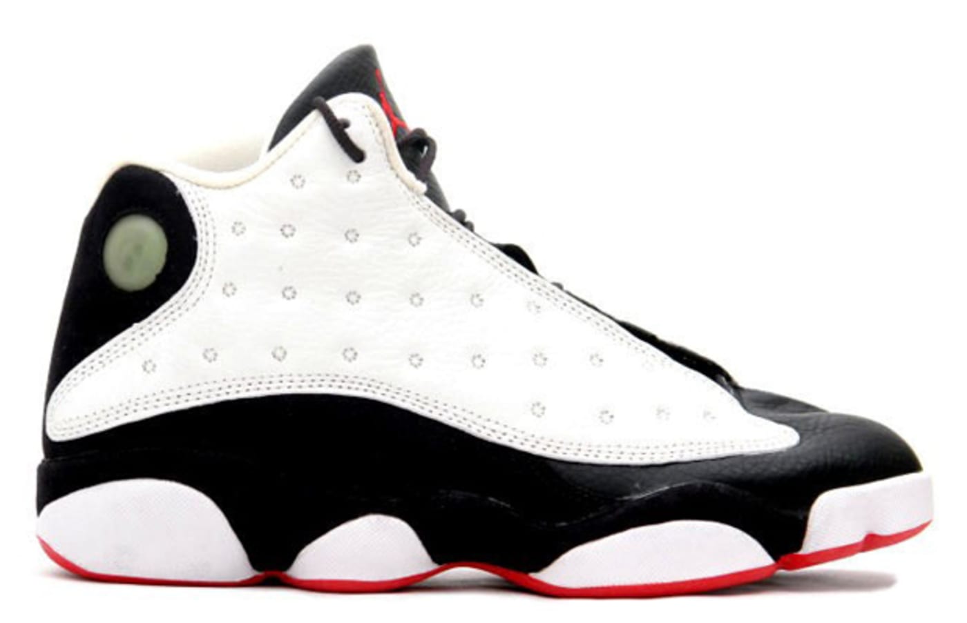 black and white and red jordans