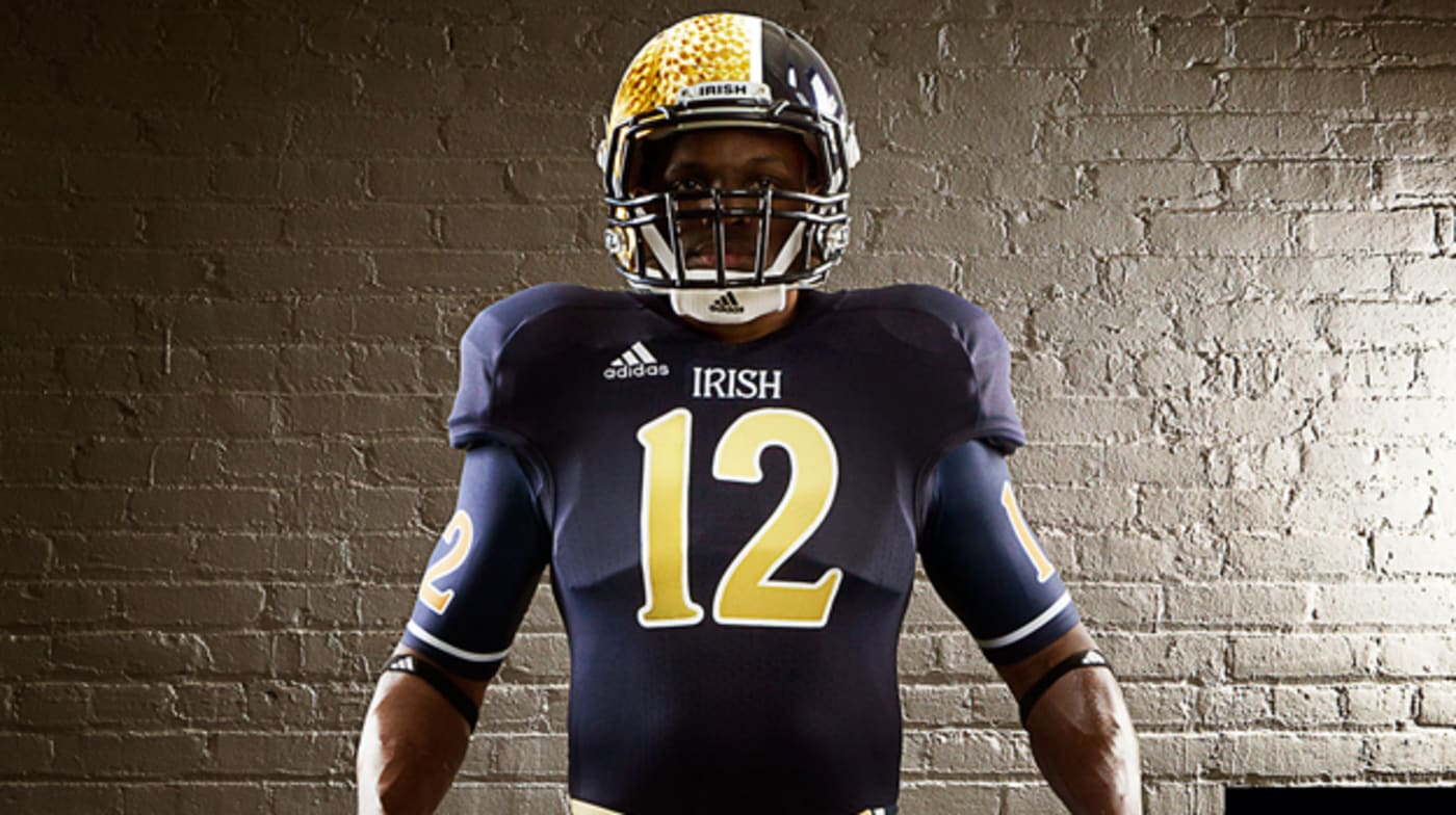 Notre Dame Football Gets adidas TECHFIT Uniforms Complex