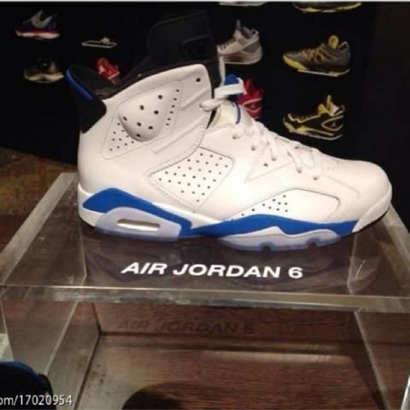 jordan 6 blue black