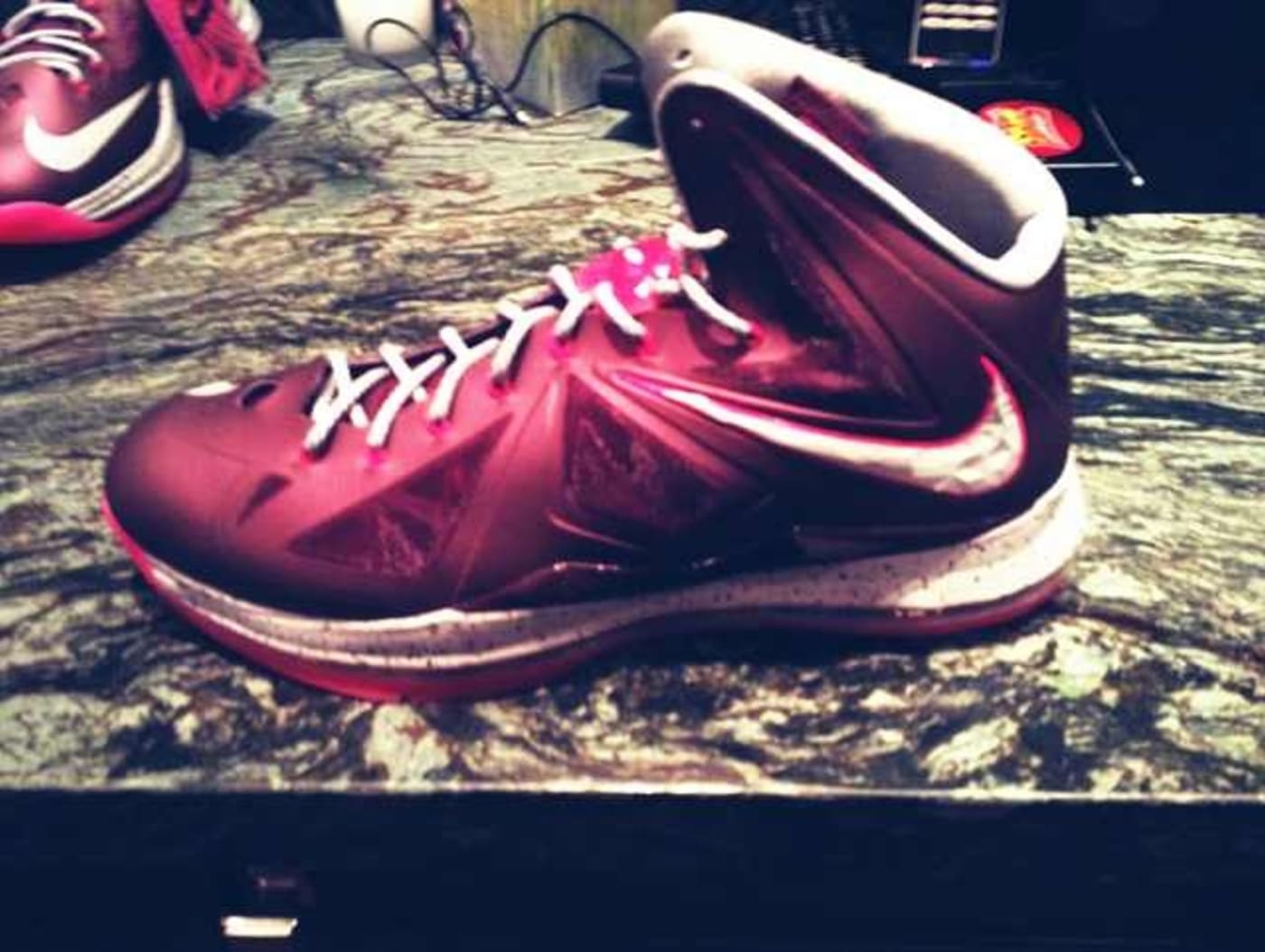 lebron burgundy