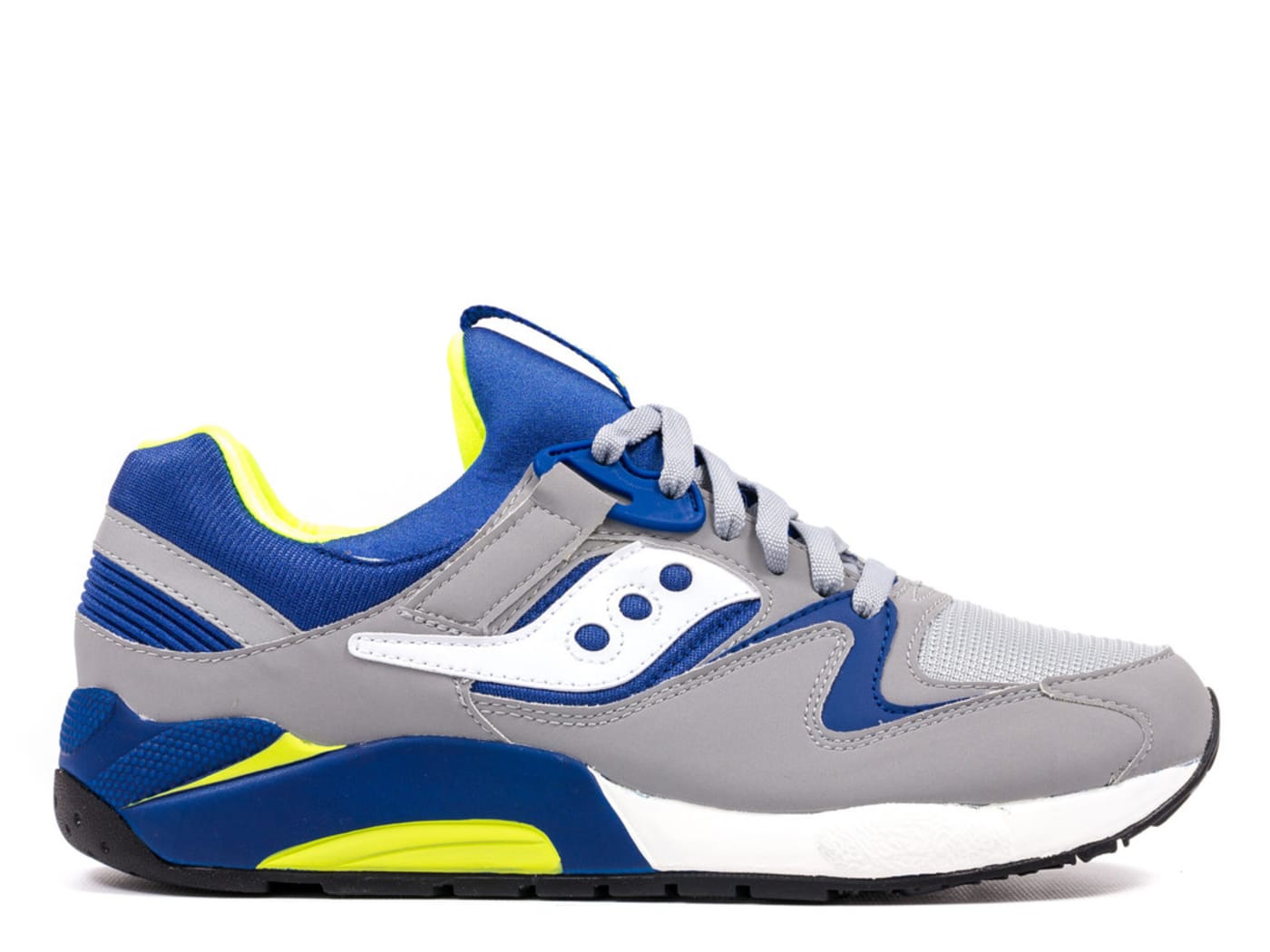 Kicks of the Day: Saucony Grid 9000 “Grey/Blue/Neon” | Complex