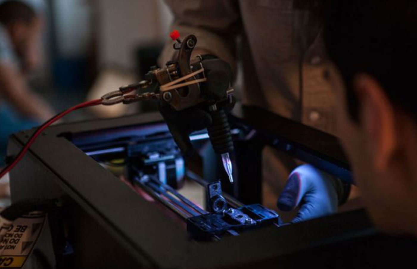 French Tattoo Studio Turns a 3D Printer Into a Tattooing Machine   3DPrintcom  The Voice of 3D Printing  Additive Manufacturing