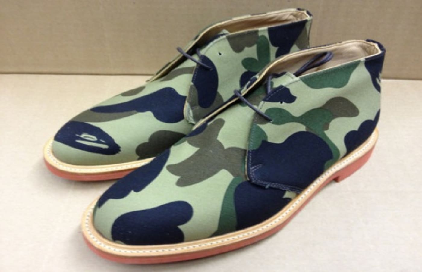 Mark McNairy Collaborates With A Bathing Ape on Five Pairs of Footwear ...