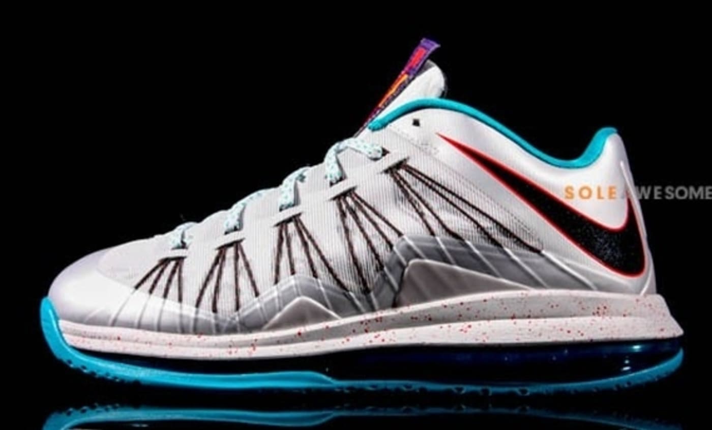 lebron teal shoes
