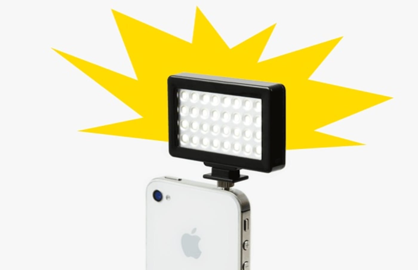 CellphoneMounted Pocket Spotlight Brightens Your iPhone Pictures Complex