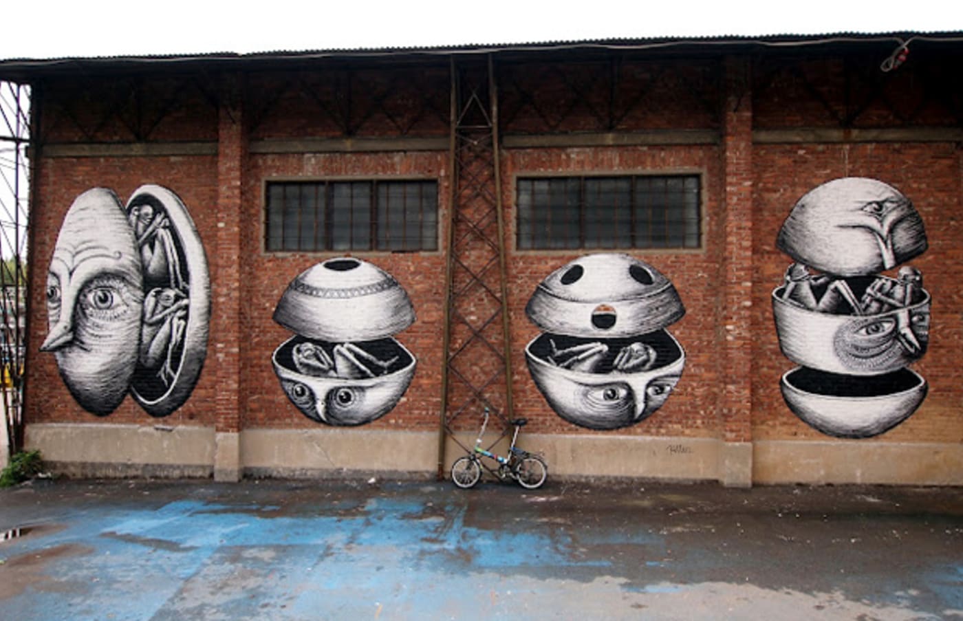 Phlegm Kills It At Bunker Street Art Festival In Italy | Complex