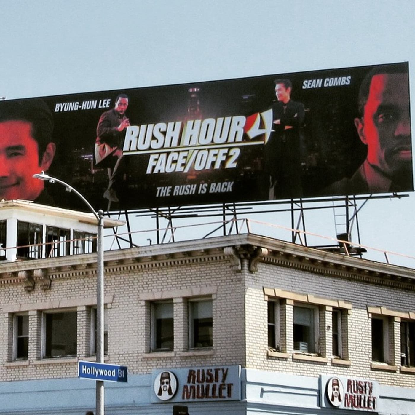 A Billboard for ‘Rush Hour 4’ Starring Diddy Has Popped Up in Los