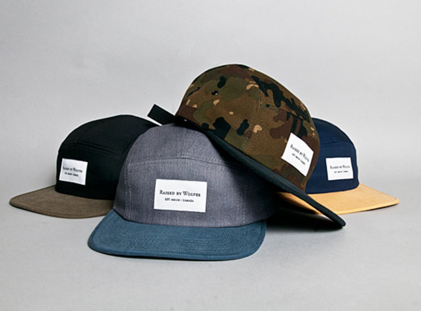 Raised by Wolves ‘Cord Brim’ 5-Panel Caps | Complex