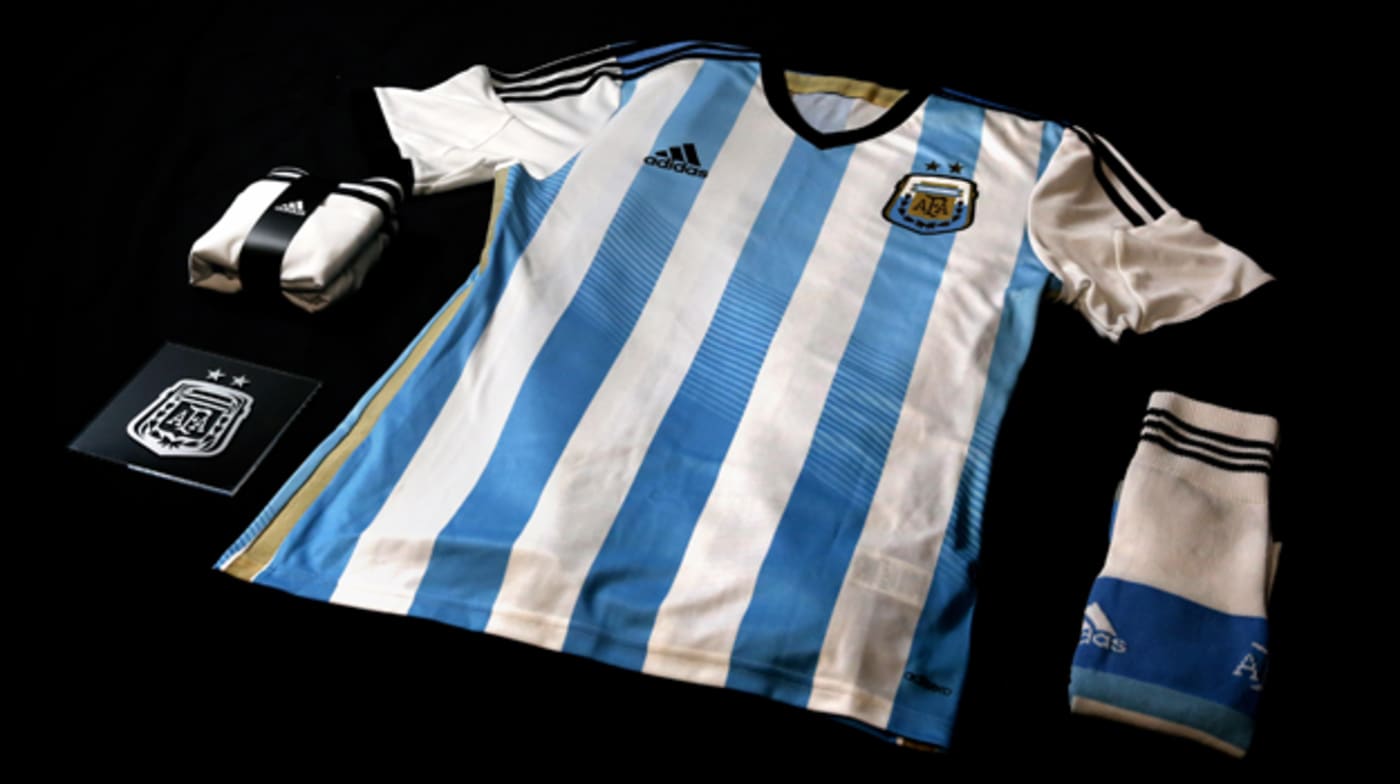 Introducing the Official 2014 World Cup Kit for the Argentinean