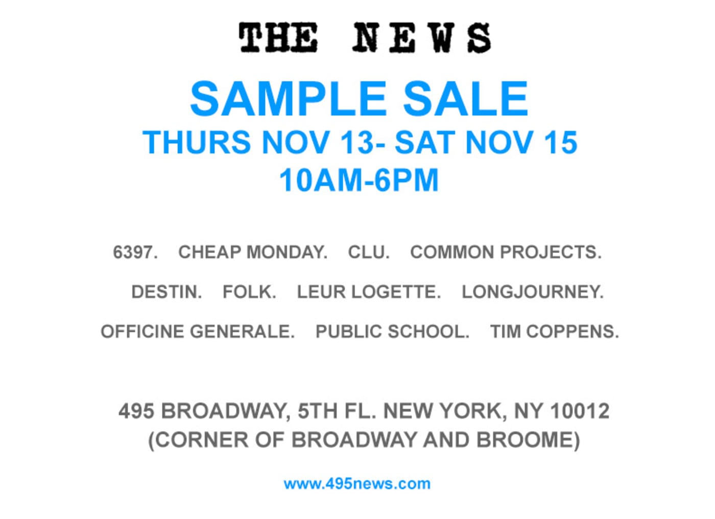 discount common projects