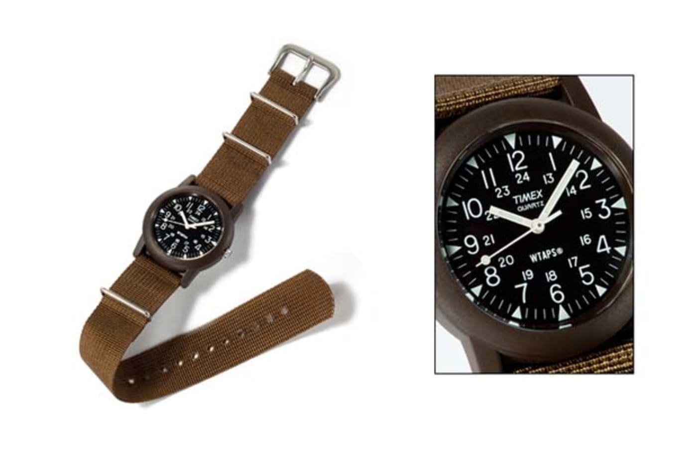 WTAPS Collaborates With Timex on a Military-Inspired Watch 