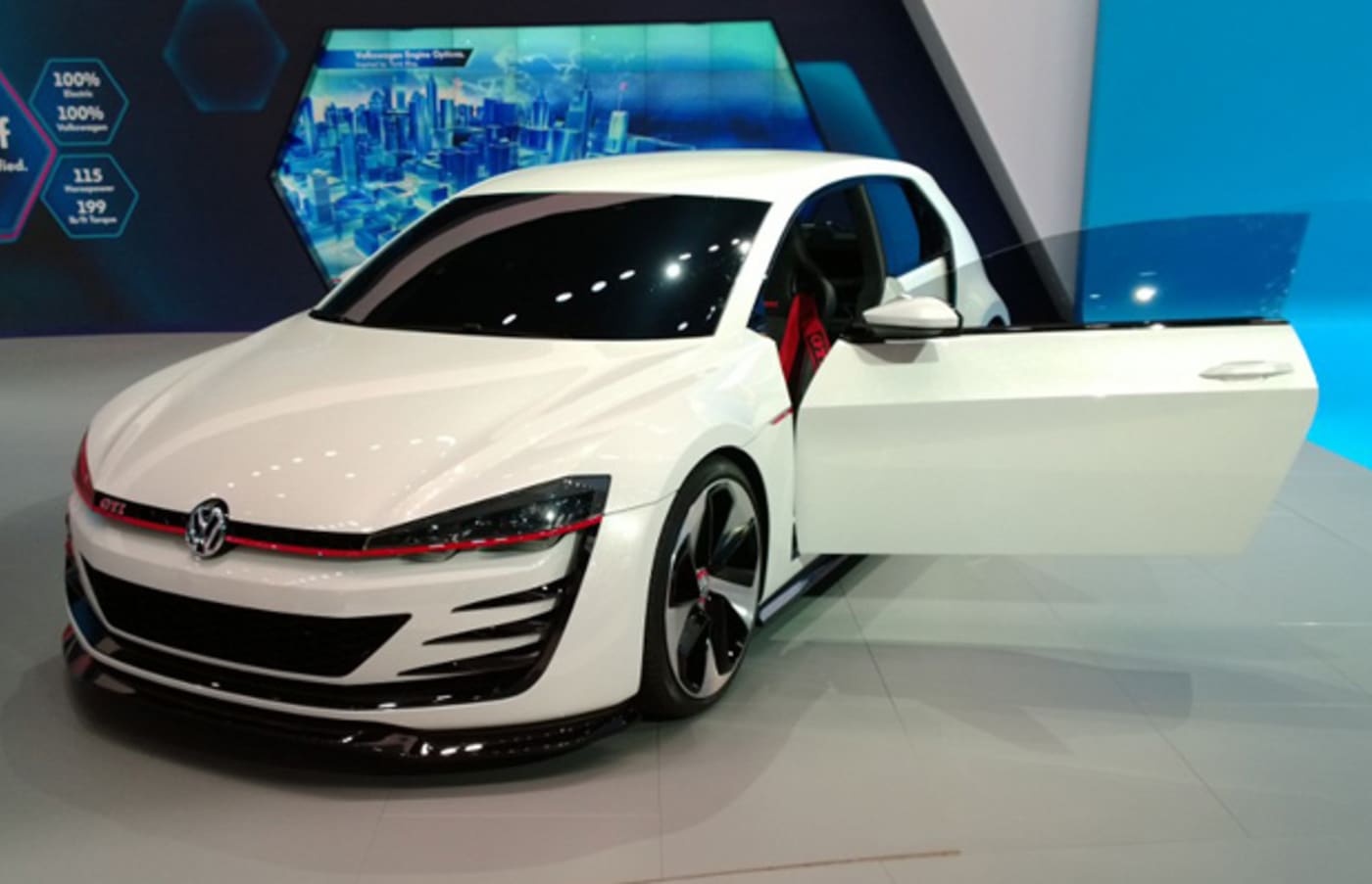 ICYMI: Volkswagen Brought the Fierce GTI Design Vision Concept Back Out ...