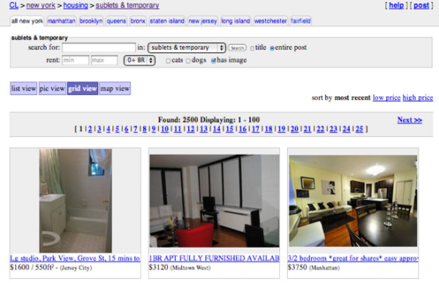 Craigslist Quietly Rolls Out New Listing Feature Complex