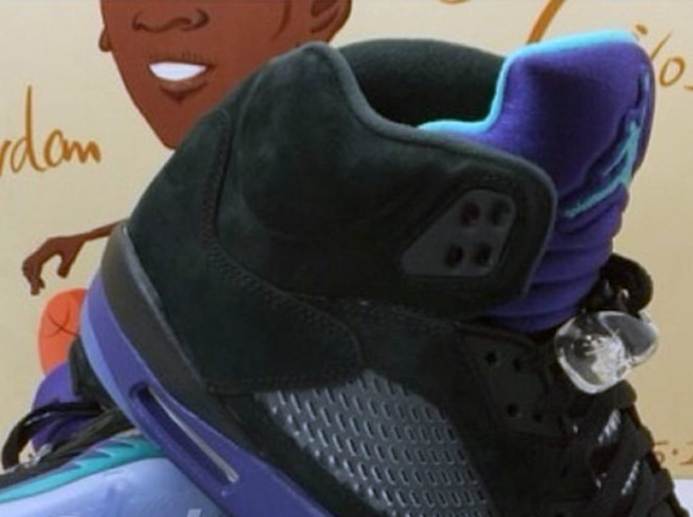 Air Jordan V “Black Grapes” First Look Complex