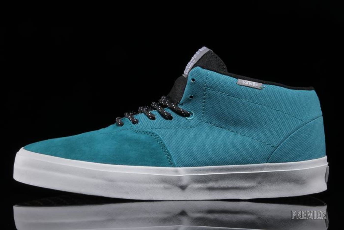Teal hightop vans Clearance