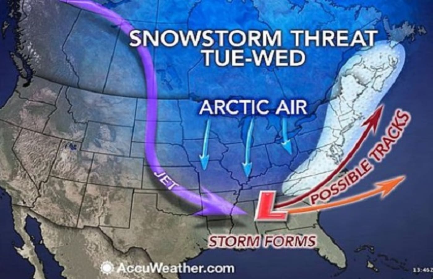Winter Isn’t Over on the East Coast, Even Though It Is Complex