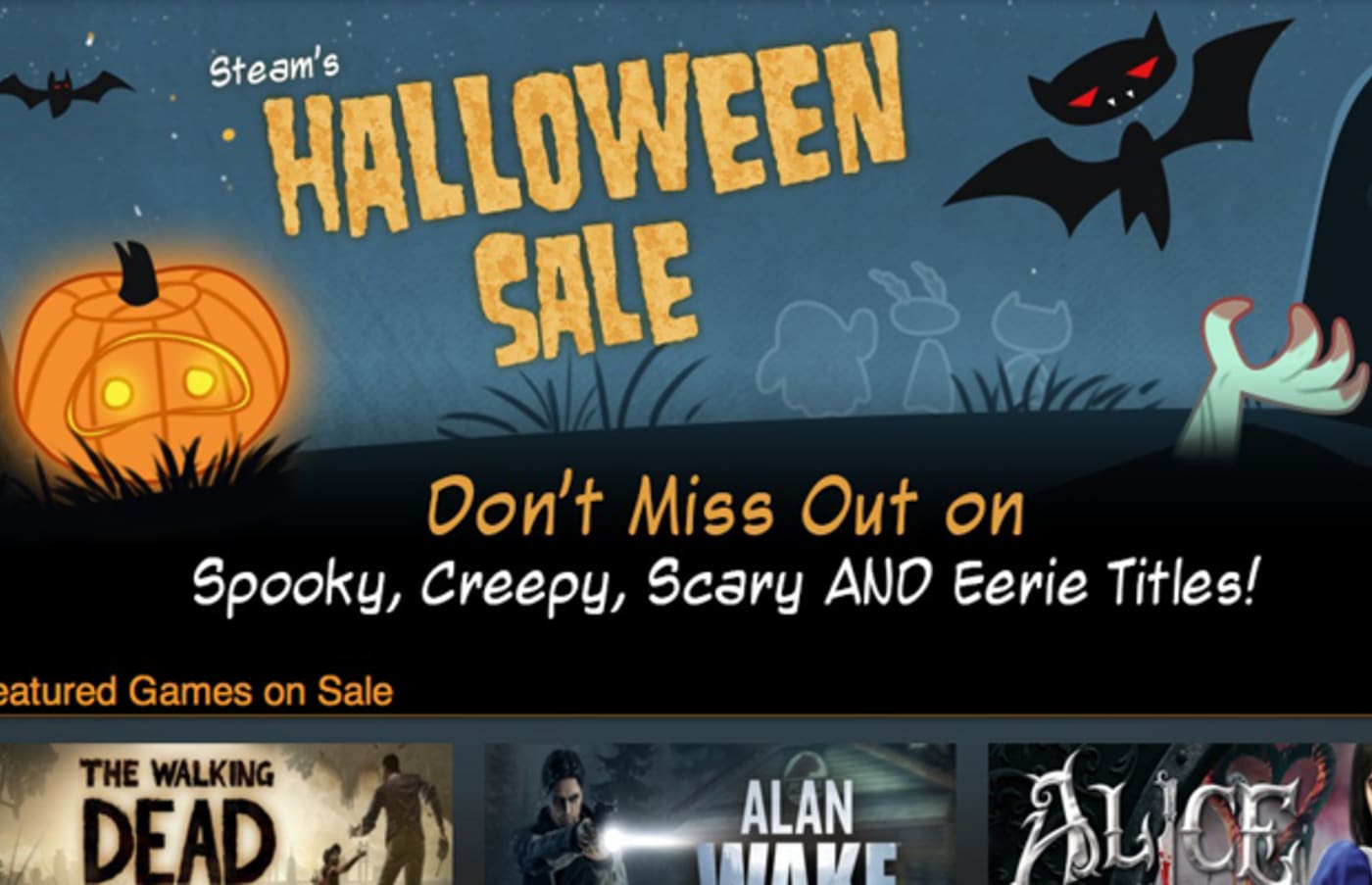 Steam’s Halloween Sale is On, Go Get You Some Games Complex