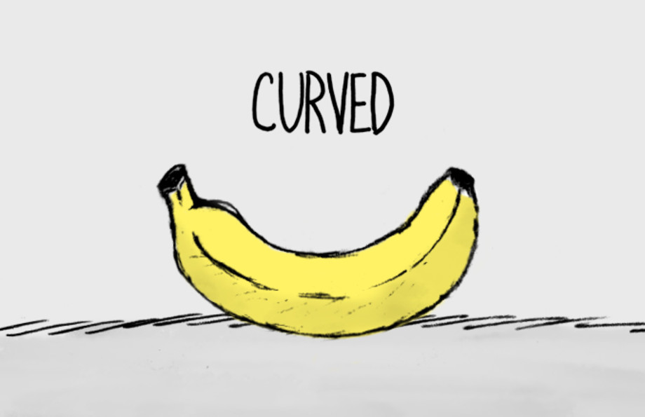 curved penis shapes