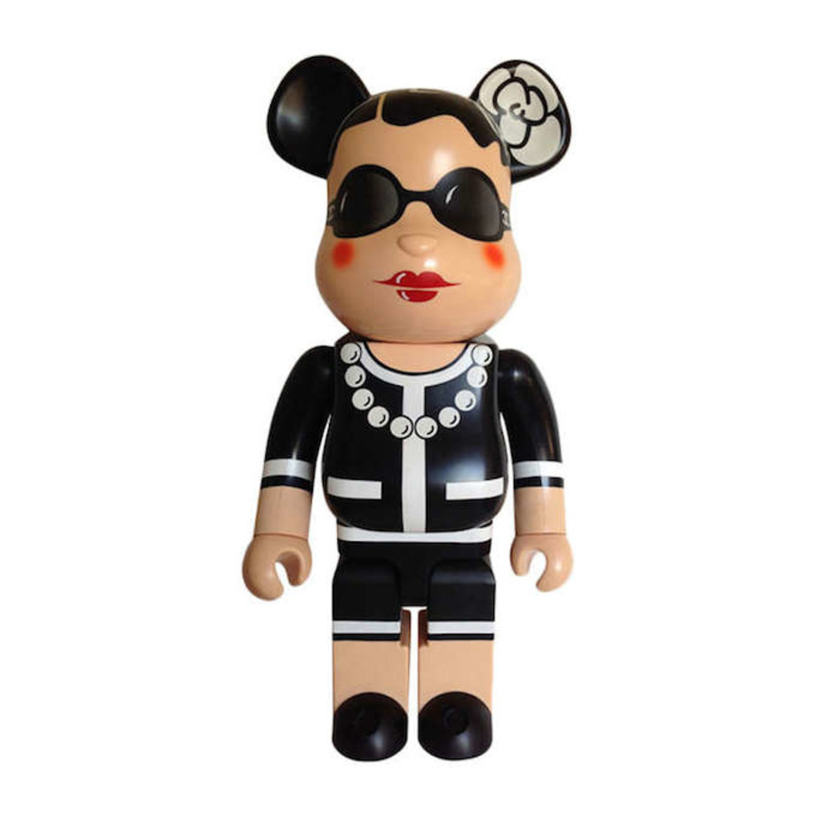 coco chanel bearbrick 400
