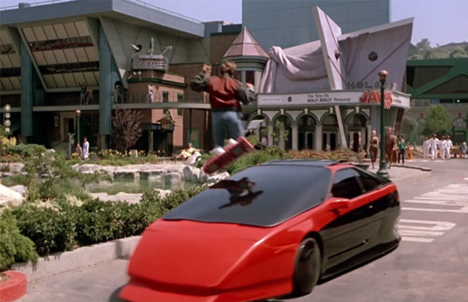 back to the future 2 toy car
