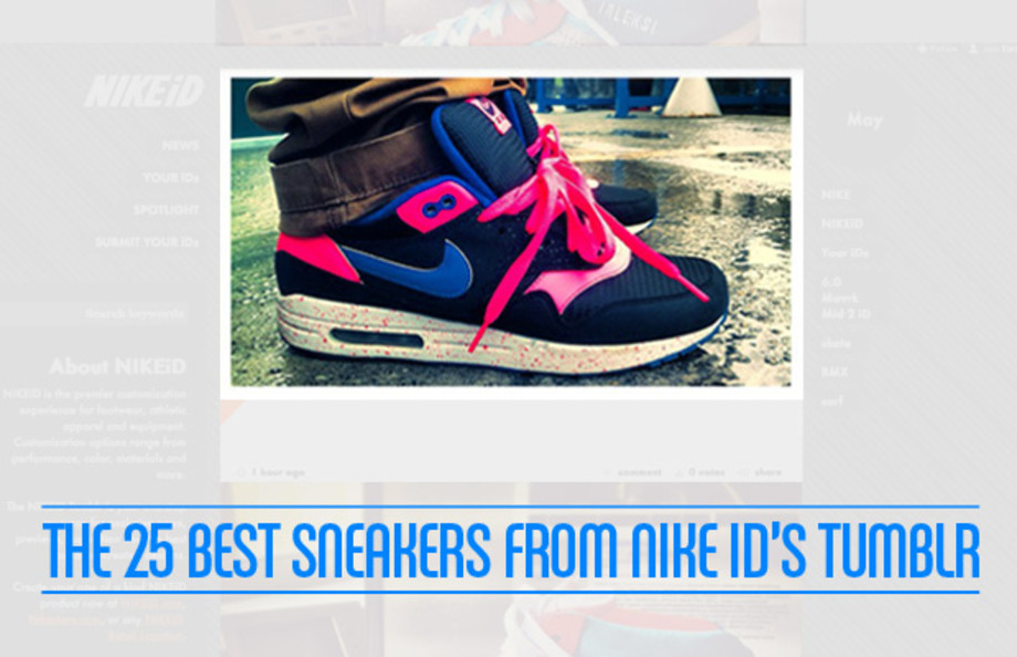 Sneakers From Nike iD's Tumblr 