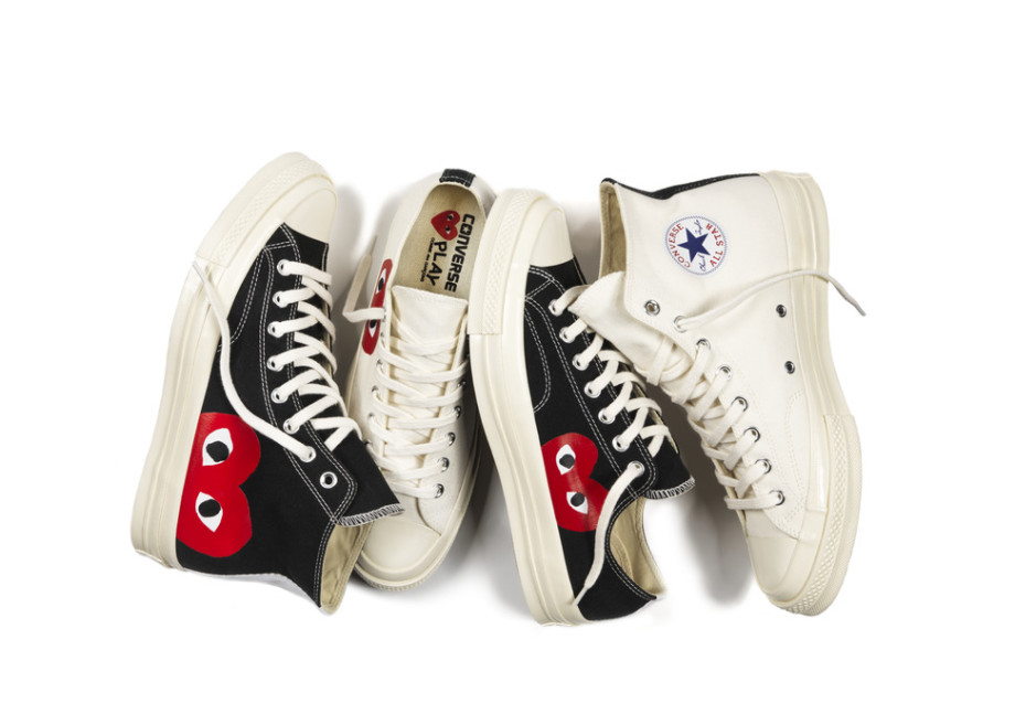 play comme des garcons converse sneakers