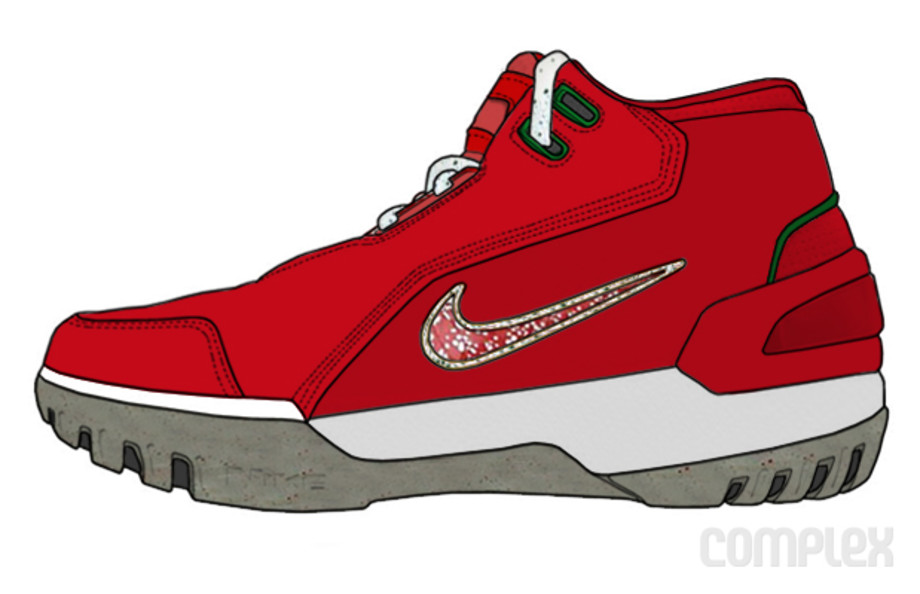 nike James Lebron 9 Rood