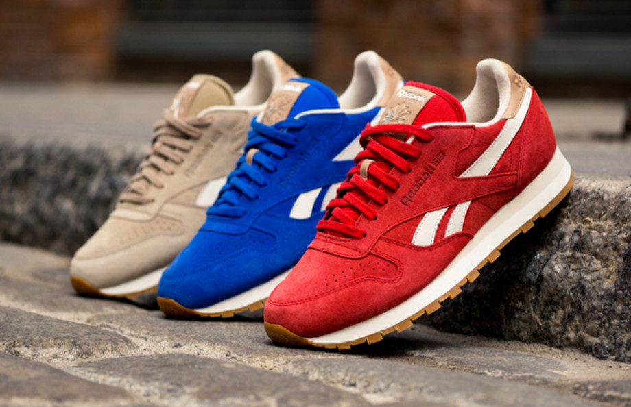 reebok classic suede red