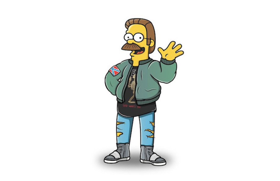 Simpsons Characters Get Streetwear Makeovers In Supreme Off White