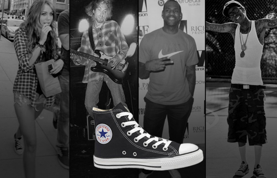 celebs in white converse