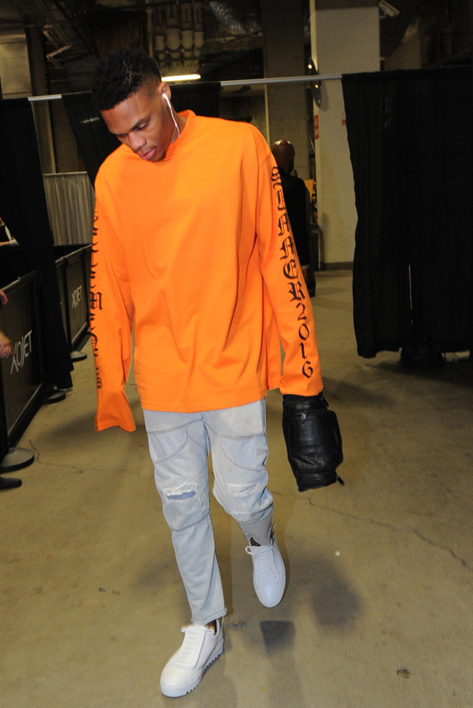 orange russell westbrook shirt