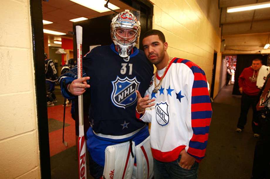 Hip-Hop artists Snoop Dogg and Jay-Z's T-shirt, hockey jersey and