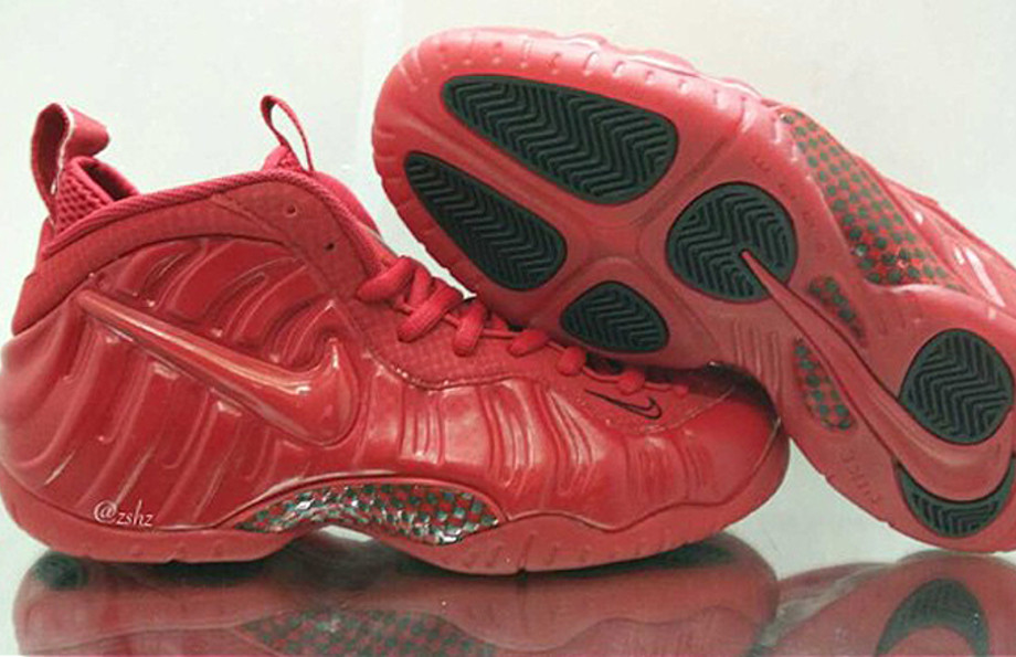 nike air foamposite pro red october