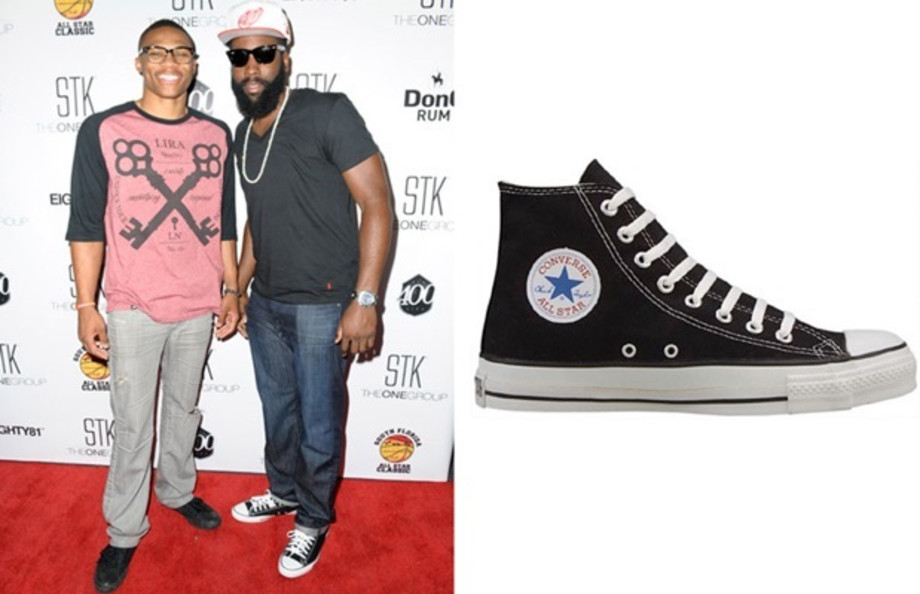 nba players wearing chuck taylors