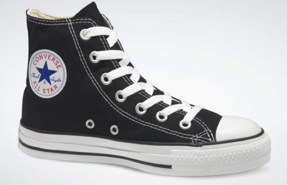 dark blue all star converse