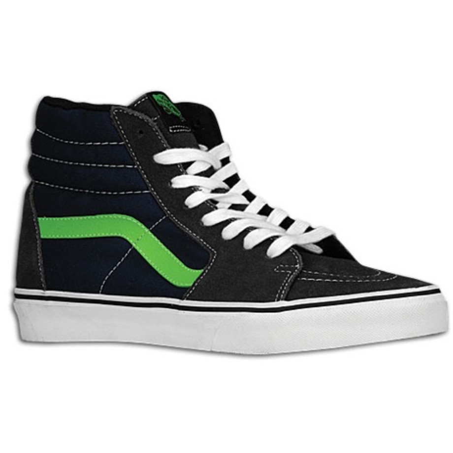 vans sk8 hi dark green