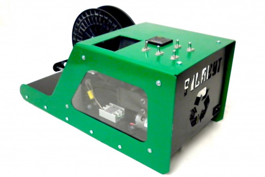 The Filabot Reclaimer Recycles Bottles for Filament Used in 3D Printing